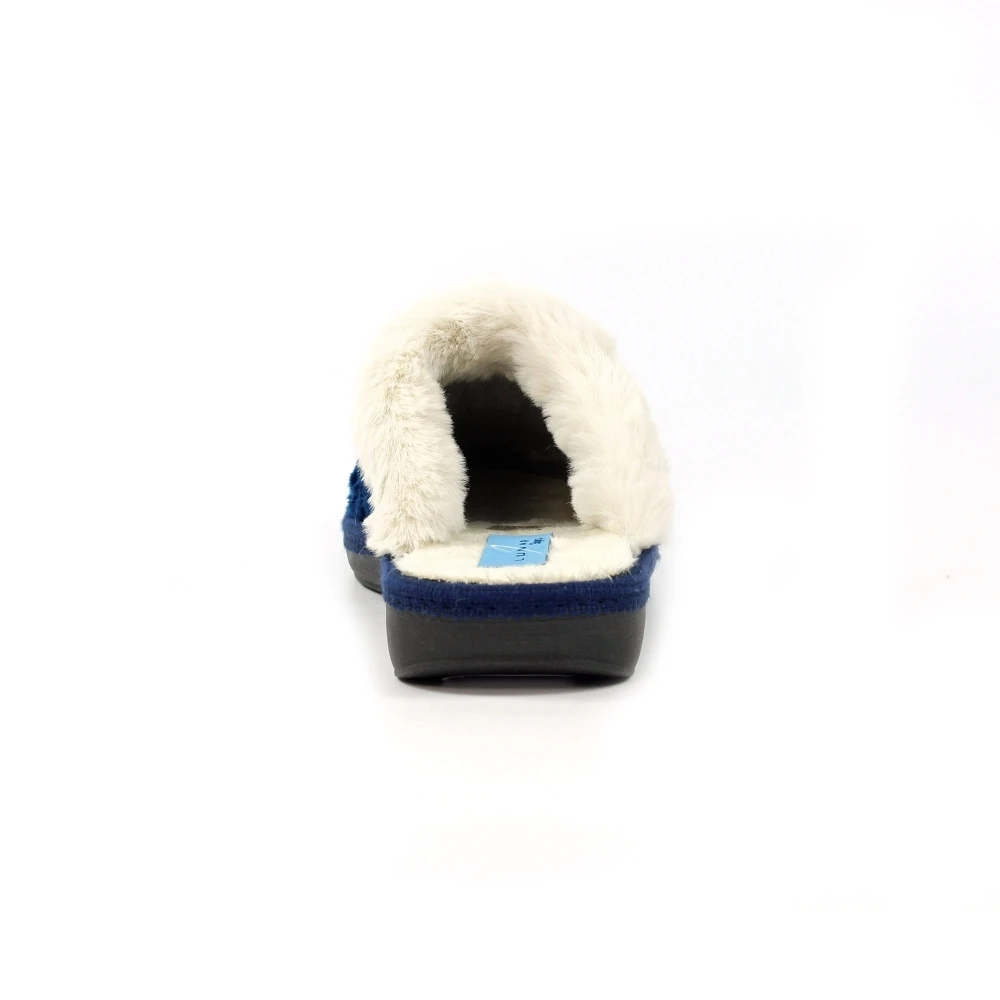 LUNAR Wilder Blue Mule Slipper 8 LUNAR Wilder Blue Mule Slipper - Image 6