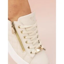 LUNAR Xenon Cream Trainer -Chic Ladies Shoes Store xenon cream trainer p7400 423703 image