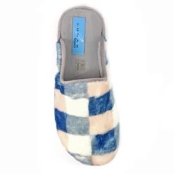 LUNAR Yasmina Blue Mule Slipper -Chic Ladies Shoes Store yasmina blue mule slipper p6896 391545 image